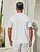 COOFANDY Knit Shirts for Men White Button Down Shirts Short Sleeve Polo Shirt Casual Vacation Summer Beach Shirts