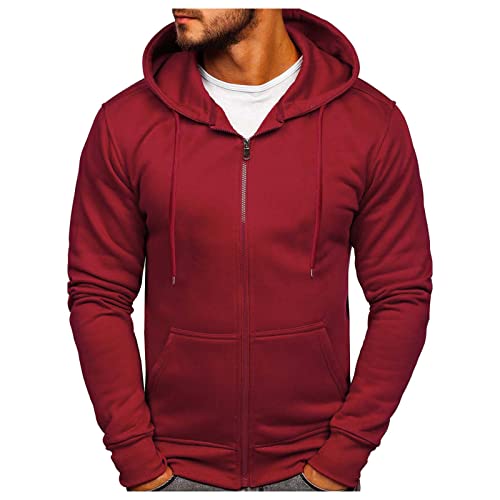 Pull de Noël de luxe homme rouge en polaire épaisse