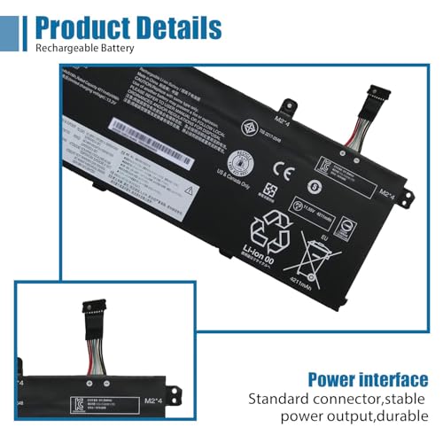 Image of L18L3P73 Laptop Battery Replacement for Lenovo ThinkPad T490 T495 P43S / ThinkPad P14s Gen 1 / T14 Gen 1 / ThinkPad P14s Gen 2 / T14 Gen 2 Series 11.55V 51Wh