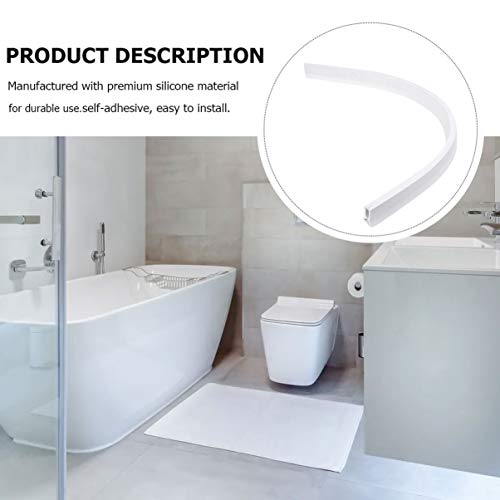 Fita de silicone Cabilock para vedação de calafetagem autoadesiva dobrável com borda multiusos para