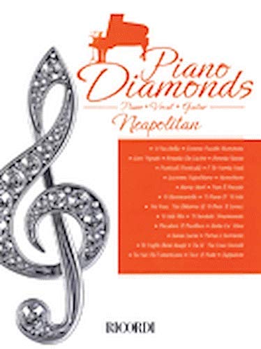 Piano Diamonds Neapolitan livre partition guitare chant piano musique italienne