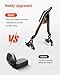 VEVOR Motorcycle Backrest Sissy Bar, Compatible with Harley-Davidson Touring Models, 27 in Height Quick Release Detachable Passenger Backrest, Metal Frame and Leather Rear Pad, For Motorcycles, Black