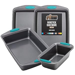 Gorilla Grip Nonstick, Heavy Duty, Carbon Steel Ba...