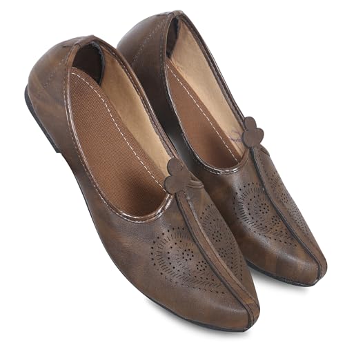 Image of DFR Men Ethnic Jutis Casual Loafers Shoe Juti