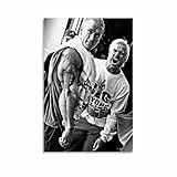 Lee Priest And Tom Platz Poster Black And White Bodybuilder Poster Canvas Painting Posters And Prints Wall Art for Living Room Bedroom Decor 12x18inch(30x45cm) Unframe-style