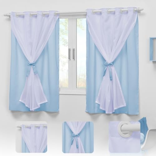 Cortina Infantil Para Quarto Bebê 2,20x1,30 Menina Menino Teen In...