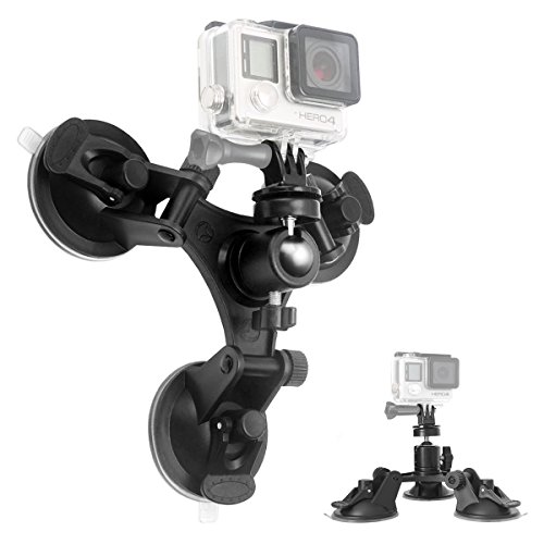 Fantaseal M-TSA Triple Cup Dslr Camera Suction Mount W/Ball Head Compatible thumb #4