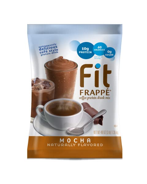 Big Train Protein Frappe Mix - High Protein, Low Sugar, and Low Carb Powder - Perfect for Meal Replacement, Weight Loss, and Muscle Building - 3lb (Pack of 1)
