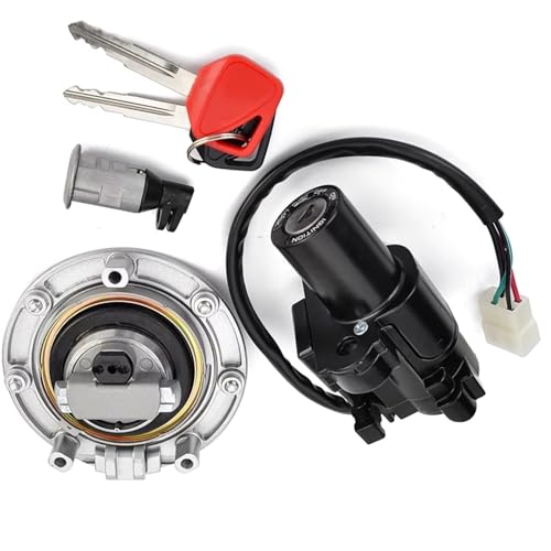 Verrou d'allumage moto compatible avec VTR1000 1999-2005 OEM 35010-MBB-E30
