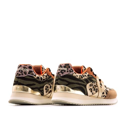 Mariamare Para Mujer. 63596 Zapatillas Narita MarróN (37), Plano, Cordones, Casual - 3