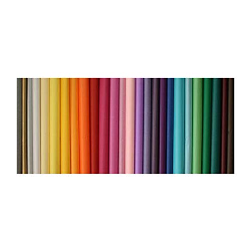 Newin Star Papel de seda a granel de envolver el tejido del papel de arte del arco iris Papel de seda para 50pcs regalo Festival de arte del arte fiesta de cumpleaños de embalaje floral decorativos (