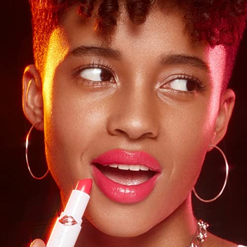 Image of Wet n Wild, Megalast Lipstick, Long-lasting Lipstick with Shine Finish, Hydrating Formula with Microspheres, Natural Marine Plant Extracts, Coenzyme Q10 and Vitamins A & E, Strawberry Lingerie