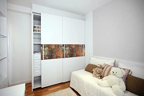 Chapa para muebles autoadhesiva 100x50cm para renovar superficies dañadas 7