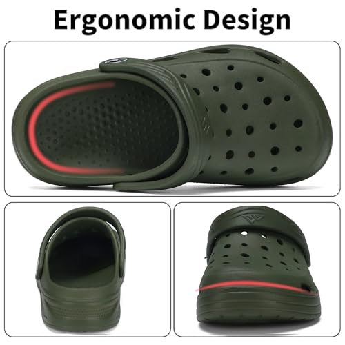 Image of Boy Girls Comfortable Garden Clogs | Slip-On Mules Slides Sandals Beach Slipper for Little /Big Kid