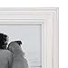 Kate and Laurel Bordeaux Coastal Gallery Wall Kit, Set of 10 with Assorted Size Frames in 3 Different Finishes, White, Blue and Gray