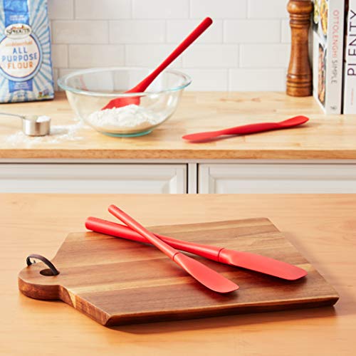 Image of Tovolo All Silicone Tool Set, Candy Apple - Set of 4 (81-21792)