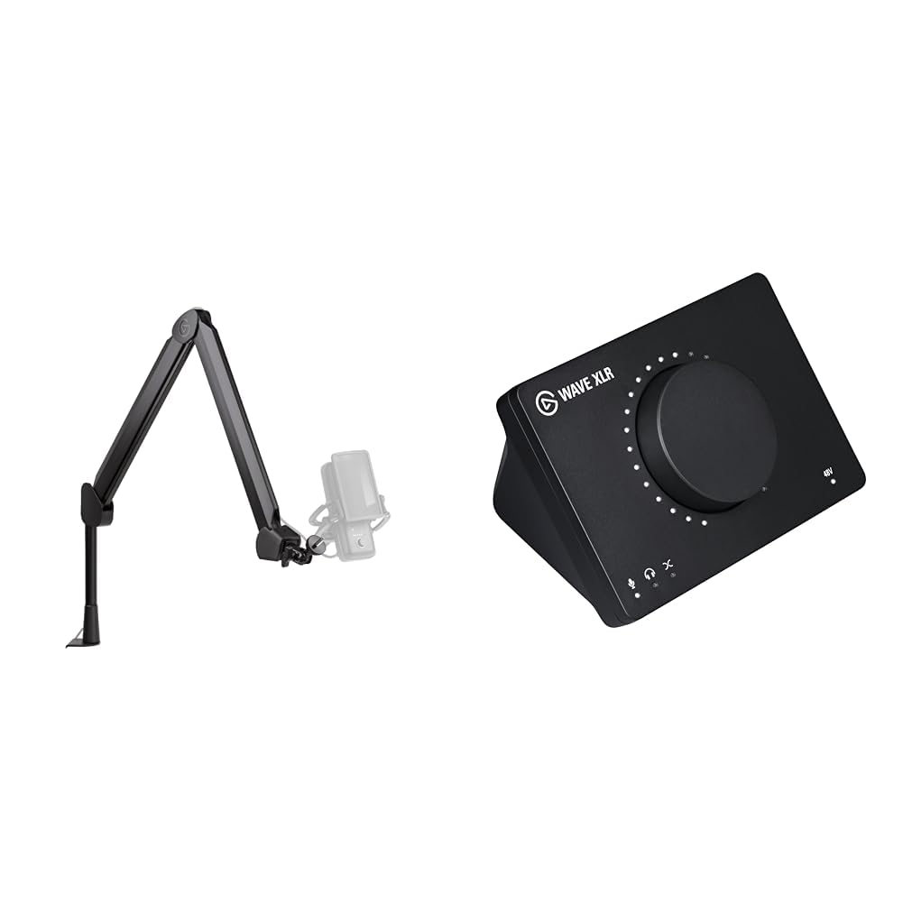 Elgato Wave Mic Arm - Premium Broadcasting Boom Arm & Wave