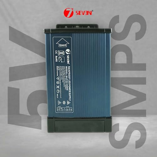 Image of 7SEVEN SMPS 5v Power Supply 70amp 350w Weather Proof Rainproof Suitable for LeD Signage, Strip Light, Decorate Lite, Microcontroller & Embedded Systems, Industrial Machine and Much More