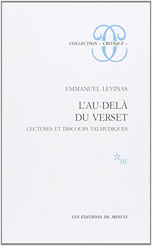 L'au-delà du verset : Lectures et discours talmudiques Gratuit