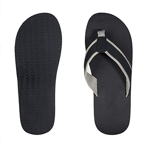 Roxoni Mens Thong Flip Flop Summer Beach/Pool Sandals Rubber Sole3