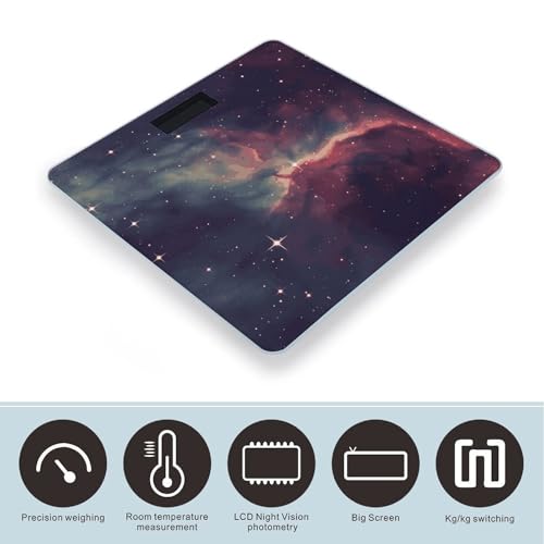 Báscula digital inteligente para baño Star Field in Deep Space miniatura 3