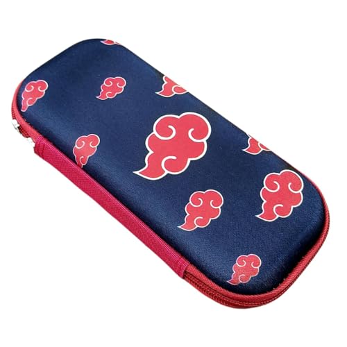 Image of Funfob Polyester Anime Pencil Box For School College For Pen Pencil Or Other Stationery Products Pencil Pouch | Akatsuki Hard, Multicolor