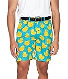 Tipsy Elves Rubber Ducky Golf Shorts Size Medium