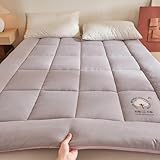 HLTQL Futon Matratze Mattress Topper Matratzenschoner 180x200/90 X 200 Als Bodenmatratze, GäStebett Oder Klappbett Einfache Aufbewahrung(3,90x200cm*3kg)