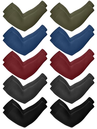 Image of Boao 10 Pcs UV Arm Sleeves Tattoo Cover