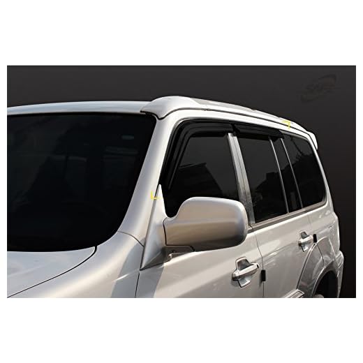 SAFE K-901-025 - Deflectores de viento para ventanas