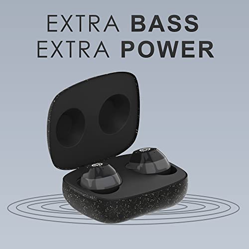 Image of Probus Audio T20 Tws True Wireless In Ear Earbuds Environment Noise Cancellation With Mic|Upto 20 Hours Playtime Smart Touch|Lightweight|Sweatproof-Black