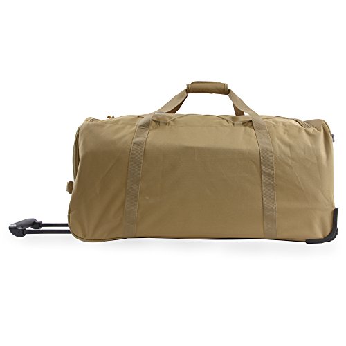 Highland Tactical Squad Rolling Duffel, DESERT, One Size