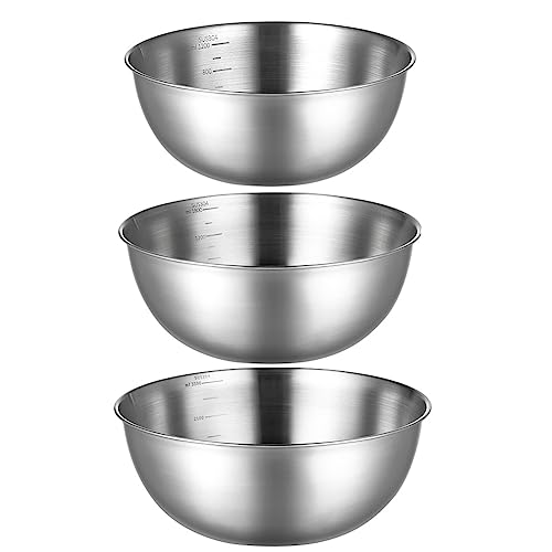 Set de 3 Tazones de Acero Inoxidable Multifuncionales miniatura 1