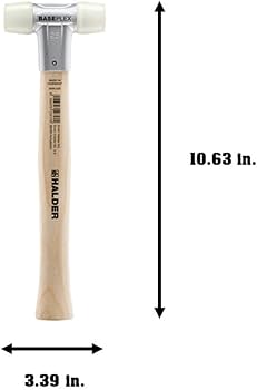 Halder erwin kg - Baseplex l, 270 mm de martillo-d 230 mm ...