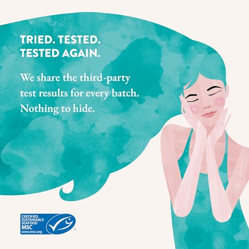 Bare Biology Pure Skinful Marine Collagen Powder - 5,000mg of Pure, MSC-Certified Marine Collagen per 5g Serving - Type I Hydrolysed Collagen Peptides - Supports Skin, Hair, Nails, Joints & Bones - Image 6