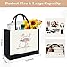 Canvas Tote Bag for Women, Cute Flamingo Gifts for Women, Flamingo Lover Gifts Aesthetic Beach Bag Reusable Grocery Bag, Birthday Christmas Gift for Mom Daughter Friends Sisters Who Loves Flamingos