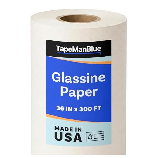 Glassine Paper Roll, 36" x 300 ft