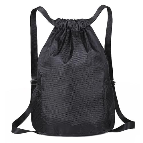 KANGSIT Drawstring Bags, Unisex Gym Sack, Swim PE Bags Drawstring Gym Bag for Kids Adults String Swimming Sports Bag for School Sports Swimming Gym Travel