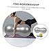 INOOMP Balance Exercise Balls Inflatable Peanut Massage Balls for Yoga Fitness Anti-Burst PVC Material Suitable for All Ages Core Strengthening Stability Training