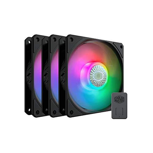 Tech Deals 🔥 Cooler Master SickleFlow 120 V2 ARGB 3N1 Pack - Controller Included, ARGB Motherboard Compatible, Translucent Air Balance Blades, 62 CFM, 2.5 mmH2O, 8 to 27 dBA - ARGB