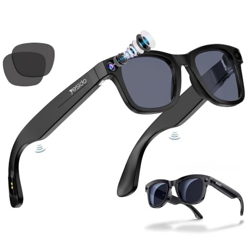 IO42 Lunette connectée IA avec Caméra HD, IP...