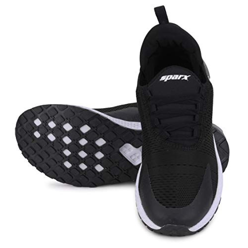 Sm-459 Black White Running Shoes 