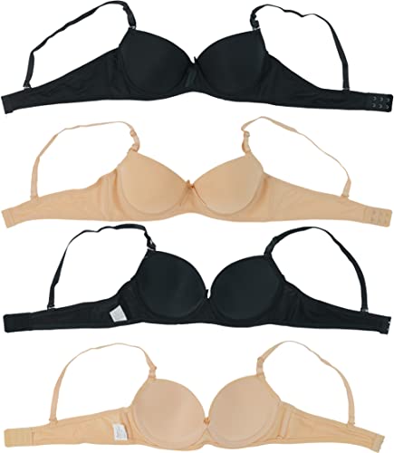 ToBeInStyle Junior Girl & Young Adult Pack of 6 A-Cup Padded Bras2