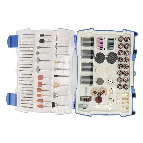 SOLUSTRE Complete Carving Tool Set Rotating Tool Kit 365pcs Accessories Diamond Grinding Cup for Wood Metal Ceramic