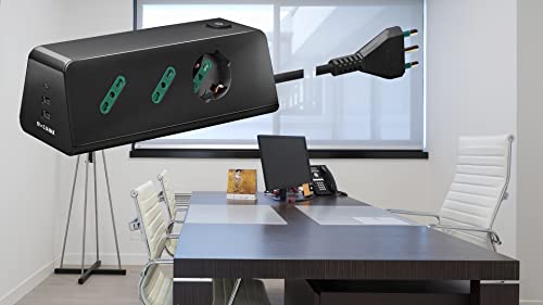 Multiprise Vimar de bureau pour éliminer les chargeurs et câbles emmêlés - 5