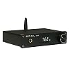 S.M.S.L D12 Audio DAC Mini HiFi Audio Decoder DAC Input USB/Coaxial/Optical Output RCA/Headphone Amplifier DSD512 32-bit 768KHZ for PS5 Switch Support MQA (Black)