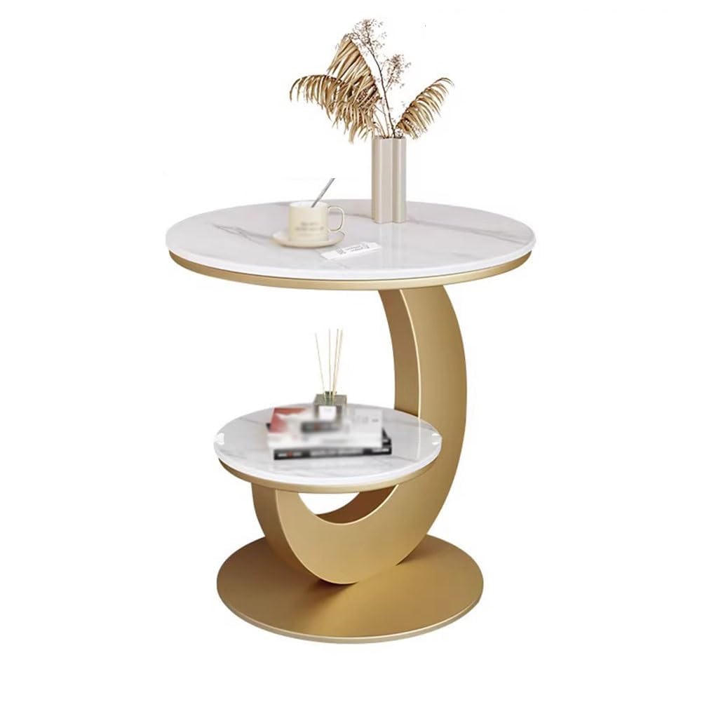 Table d'appoint ronde pour salon et espace de travail à la maison