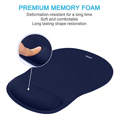 Image of TECKNET Ergonomic Mouse Pad with Wrist Support