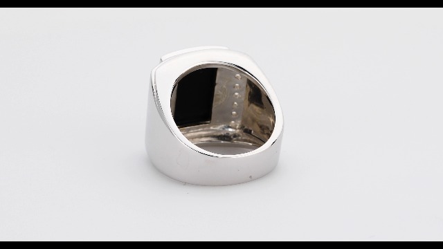 Onyx Signet Solid 925 Sterling Silver Men Ring - Made in Thailand – 8.5 Onyx Signet Solid 925 Sterling Silver Men Ring - Made in Thailand – 8.5