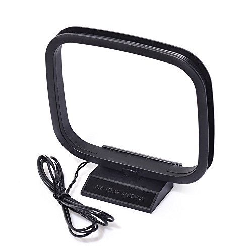 Superbat AM Loop Antenna 75 ohm with 2 Bare Wire Connector for Bose